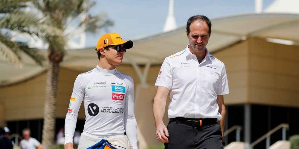 Lando Norris: "Estoy muy contento y feliz por haber sumado mis primeros puntos"