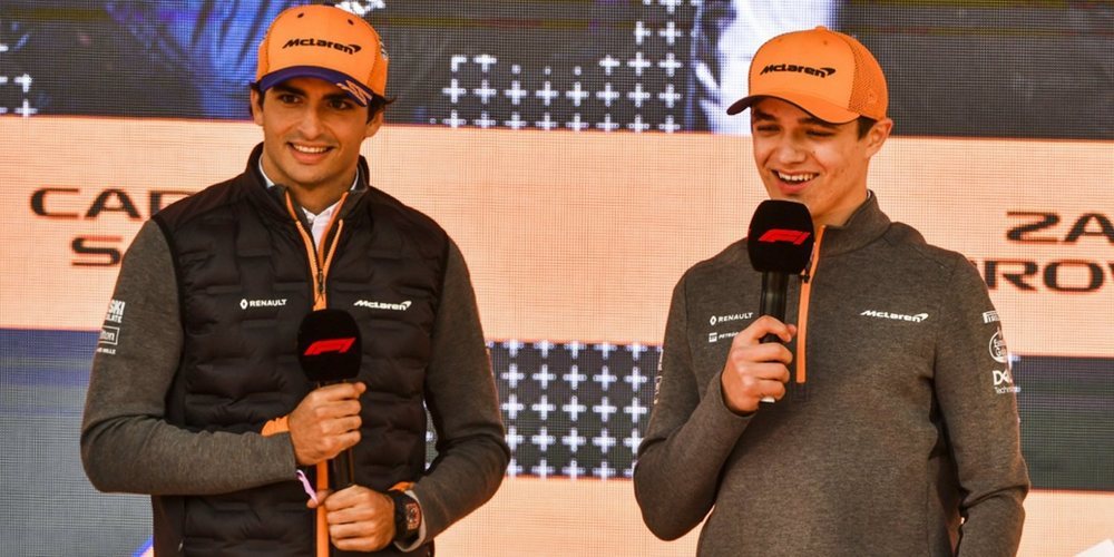 Lando Norris: "Tengo mucho que aprender de Carlos Sainz"