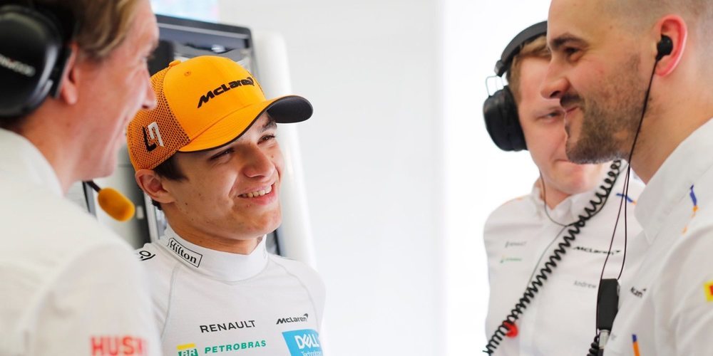 Lando Norris asegura que en la simplicidad del MCL34 radica una de las claves de su éxito