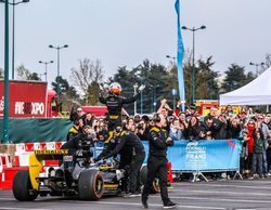 El Gran Premio de Francia y Renault F1 Team comenzaron su gira en Disneyland París