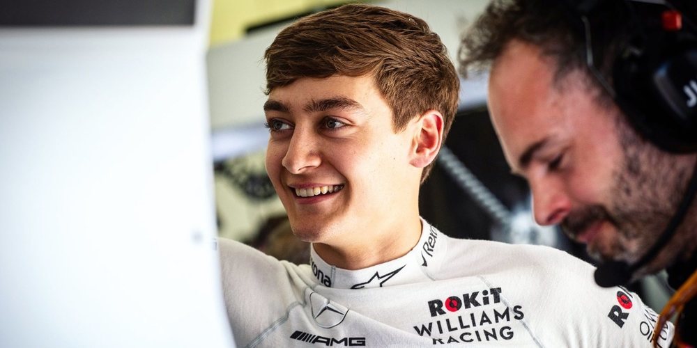 George Russell confía en que su test con Mercedes sea de gran ayuda para Williams