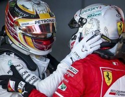 Vettel agradece a Hamilton su apoyo: "Igual es el único que no tiene una memoria a corto plazo"