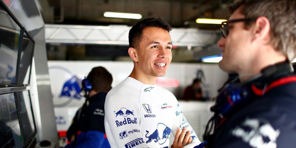 Alexander Albon: "Me gustaría dar las gracias al equipo por el duro trabajo que realizaron ayer"