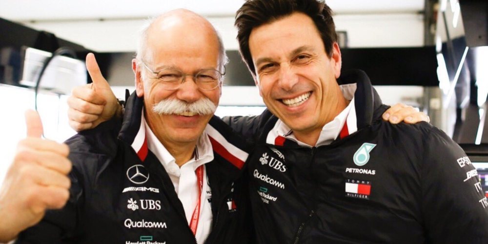 Toto Wolff: "No quisimos interferir en el orden de nuestros pilotos, por eso hicimos doble parada"