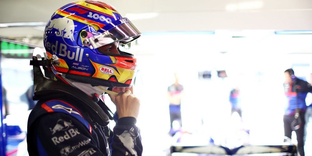 Alexander Albon se muestra agradecido por haber sido elegido piloto del día del GP de China 2019