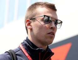 Daniil Kvyat: "Las sensaciones en el coche han sido muy buenas antes del accidente"