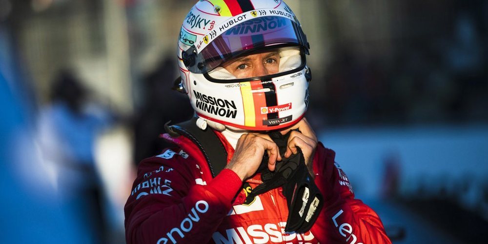 Sebastian Vettel: "Fue una pena perder uno de nuestros coches hoy, al final somos un solo equipo"