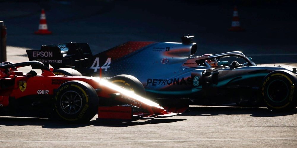 Lewis Hamilton: "No es de extrañar que Ferrari esté por delante de nosotros en Barcelona"