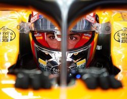 Carlos Sainz: "He sido muy brusco en la curva 5 y eso ha comprometido mi vuelta"