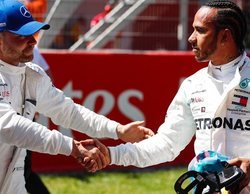 Valtteri Bottas: "Lewis y yo queremos ganar el GP, así que espero que haya una pelea justa y dura"