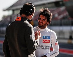 Sainz, contento tras la 1ª jornada de test: "Sabemos lo que tenemos que mejorar para Mónaco"