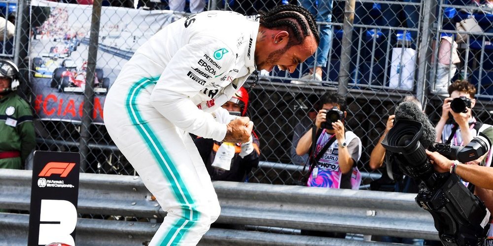 Lewis Hamilton bate 'in extremis' a Valtteri Bottas y logra una crucial Pole en Mónaco