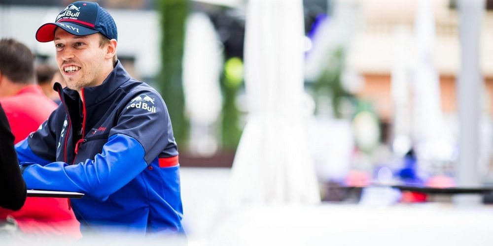 Daniil Kvyat: "El trabajo en equipo fue fantástico, el apoyo que recibí de todos fue excelente"