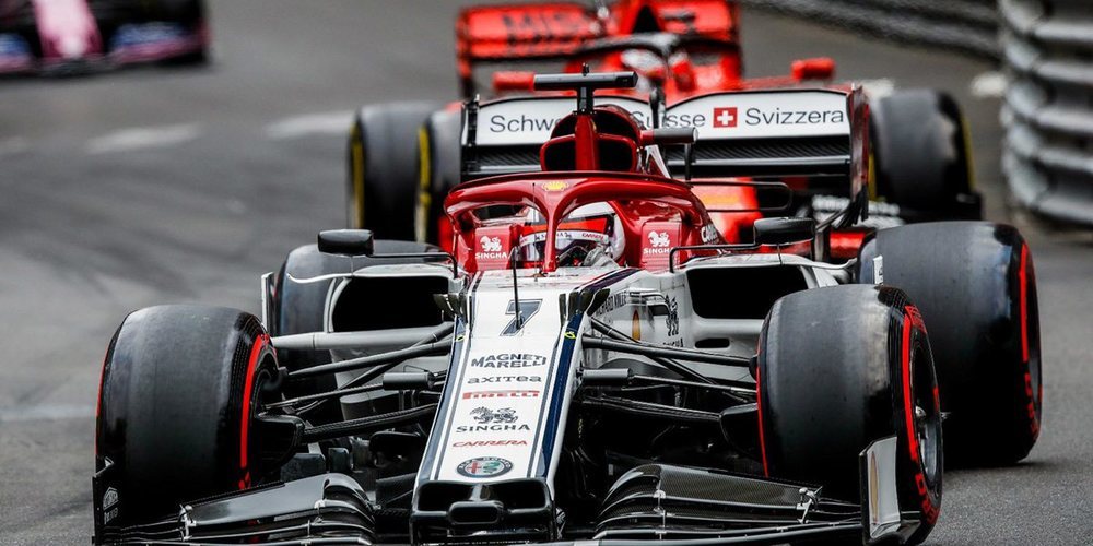 Kimi Räikkönen: "Fue una carrera bastante aburrida porque no pudimos adelantar"