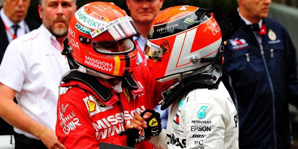 Sebastian Vettel: "El segundo es un gran resultado y estoy feliz por el equipo"