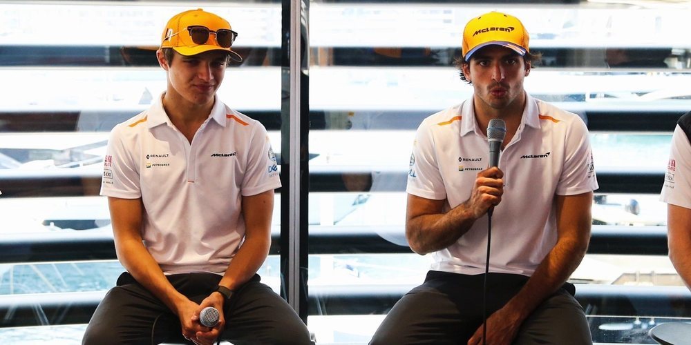 Lando Norris asegura que no hay rivalidad con Carlos Sainz: "Somos amigos fuera de la pista"