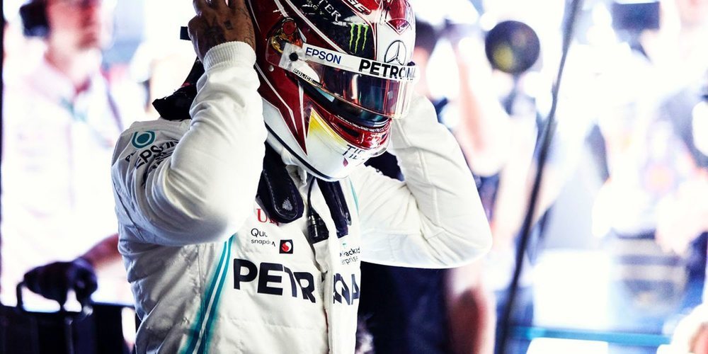 Lewis Hamilton: "Estoy emocionado porque Ferrari y Red Bull serán fuertes este fin de semana"