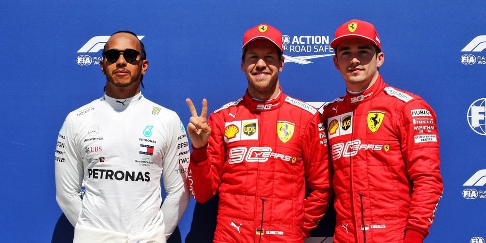 Sebastian Vettel se hace con la pole y amenaza con romper el dominio de Mercedes