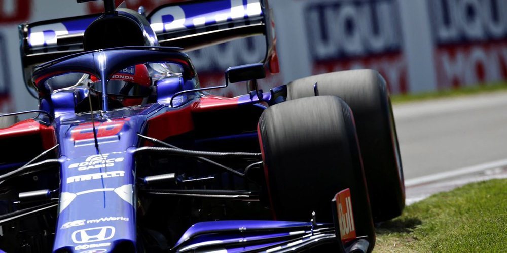 Daniil Kvyat: "Entrar en Q3 hubiera sido positivo, pero la duodécima plaza no es un mal resultado"