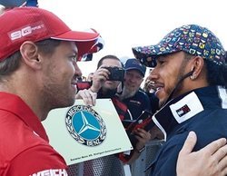Vettel, contrariado con la decisión de los comisarios: "No hice frenar a propósito a Lewis"