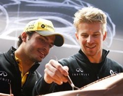 Hülkenberg alaba a Sainz: "Nunca he visto a un piloto trabajar tanto con los ingenieros"