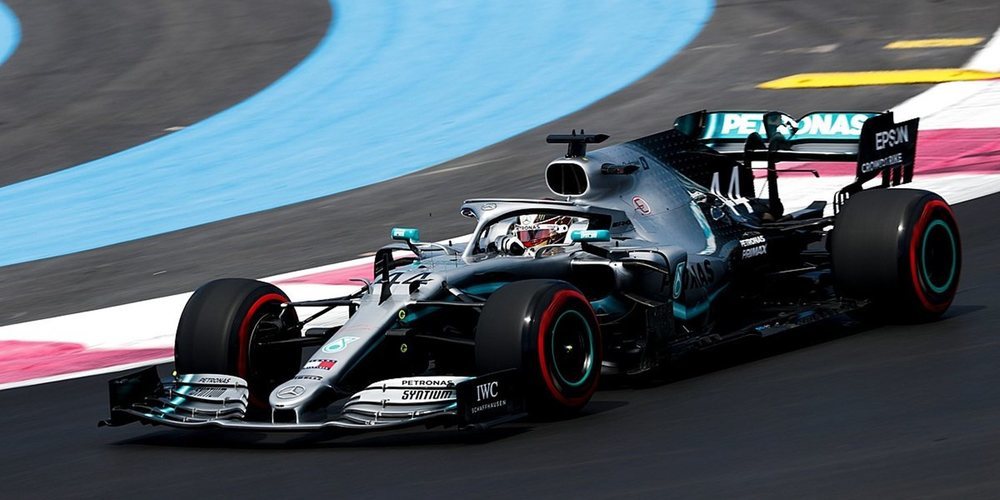 Lewis Hamilton no da tregua y marca el mejor tiempo en los Libres 1 del GP de Francia