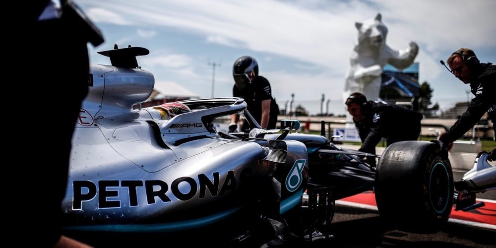Lewis Hamilton: "El ritmo del coche es realmente bueno; solo tenemos que afinar el equilibrio"