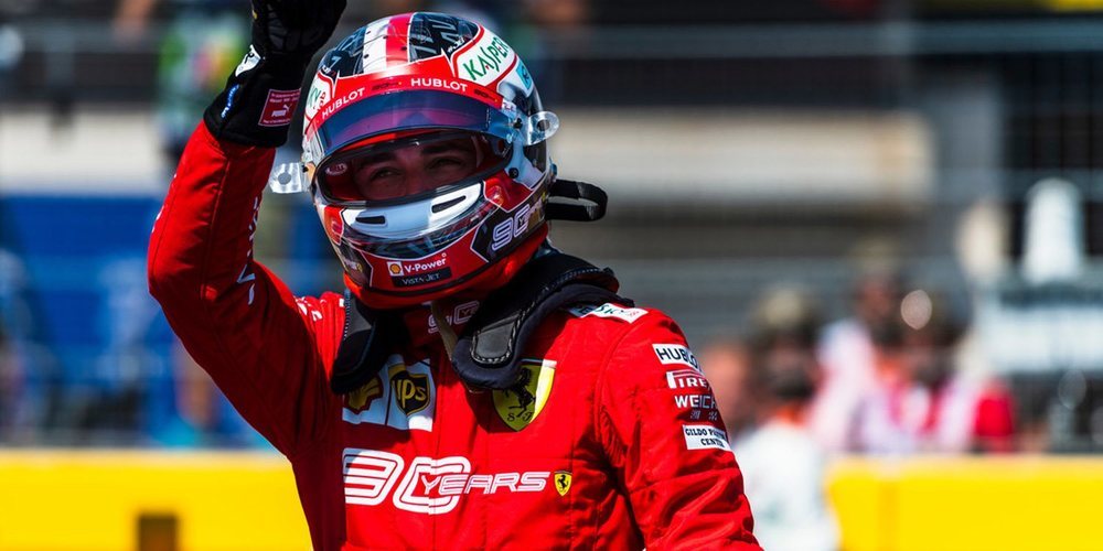 Charles Leclerc: "Estoy satisfecho con mi rendimiento porque he dado un paso adelante"