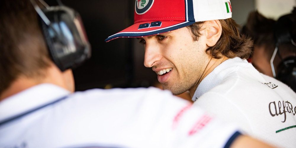 Antonio Giovinazzi, encantado por sumar su primer punto: "Me he quitado un peso de encima"