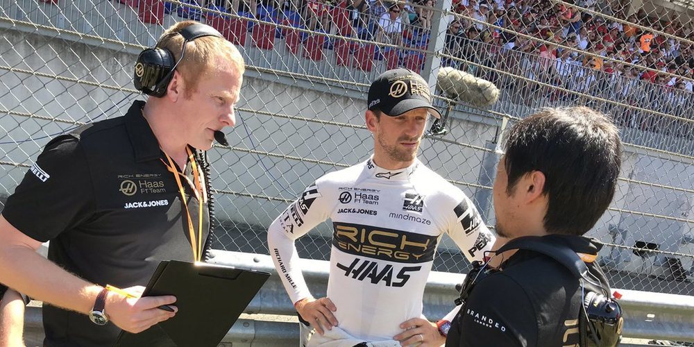 Romain Grosjean: "La tarde ha sido realmente complicada para nosotros"