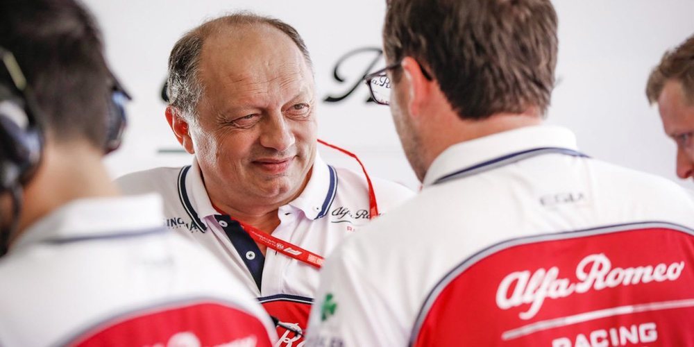 Frédéric Vasseur: "Hemos dado un buen paso adelante en las últimas carreras"