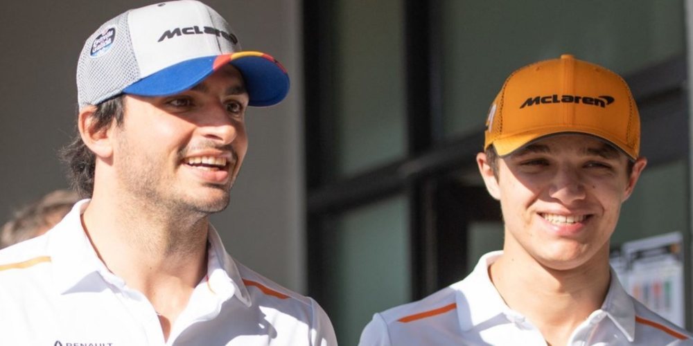 OFICIAL: McLaren anuncia que Carlos Sainz y Lando Norris serán su alineación para 2020