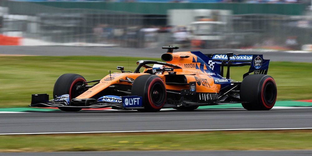 Carlos Sainz: "Pilotar con McLaren en Silverstone fue una experiencia que nunca olvidaré"