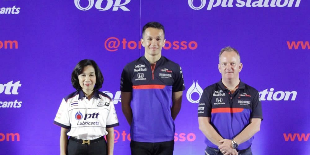 Toro Rosso da la bienvenida a un nuevo patrocinador tailandés, PTT Lubricants