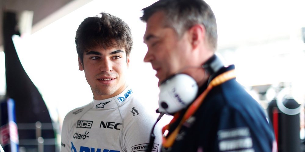 Lance Stroll: "Es alentador estar entre los diez primeros en ambas sesiones"