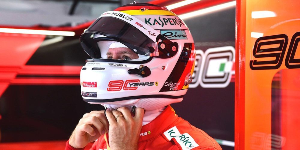 Sebastian Vettel: "Estoy satisfecho, pero las condiciones de pista serán diferentes mañana"