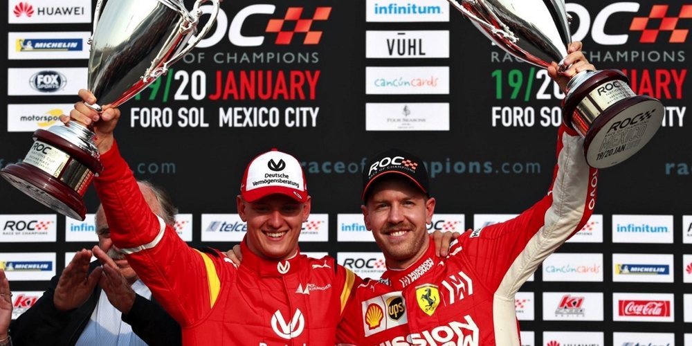 Sebastian Vettel, sobre Mick Schumacher: "No es correcto compararle demasiado con su padre"