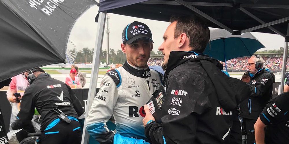 Robert Kubica, sobre la experiencia de pilotar en Alemania con lluvia: "Fue una experiencia valiosa"