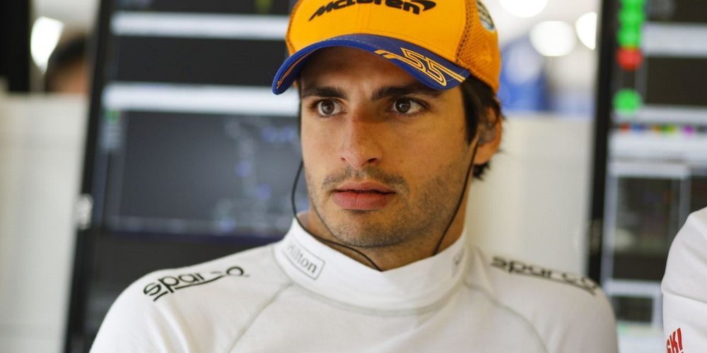 Carlos Sainz: "Las tandas con el neumático medio tampoco fueron muy representativas"