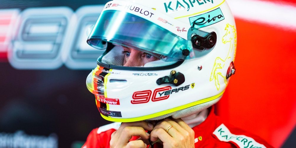 Sebastian Vettel: "Creo que podemos progresar durante el fin de semana"