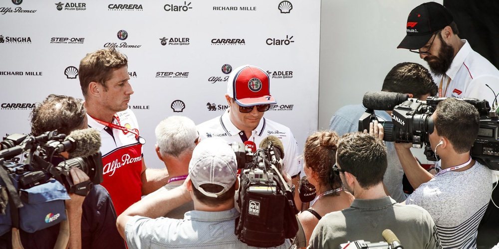 Kimi Räikkönen: "Falta un poco de ritmo comparado con los McLaren, eran nuestro objetivo"