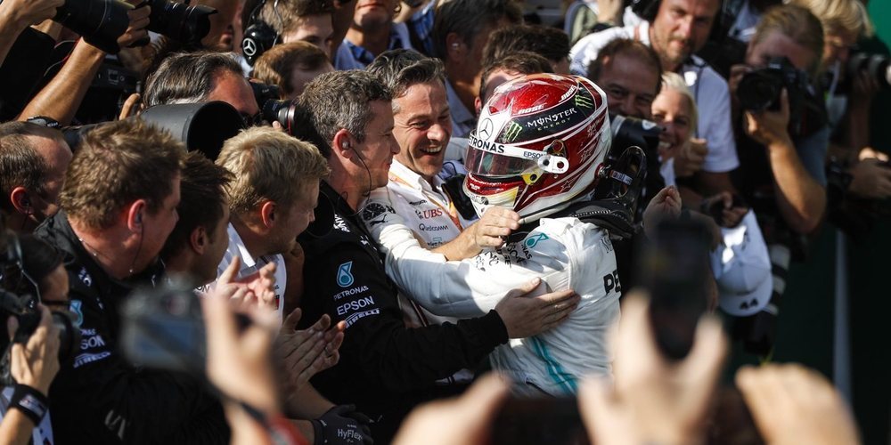 Lewis Hamilton: "He ido al límite todo el tiempo con las gomas medias"