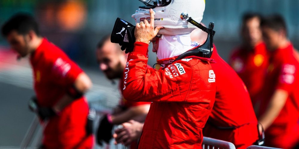 Sebastian Vettel: "Está claro que no estamos donde queremos; por eso, estamos trabajando duro"