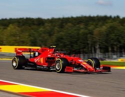 Charles Leclerc finaliza en lo más alto de la tabla de tiempos en los Libres 2 de Bélgica