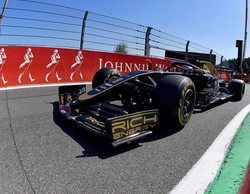 Romain Grosjean: "Rodar con baja carga aerodinámica, siempre es complicado"