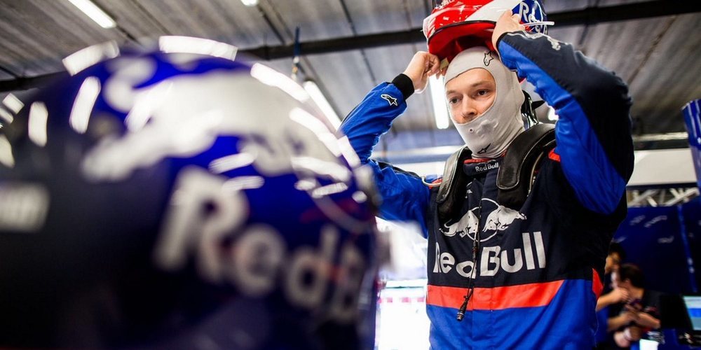 Daniil Kvyat: "Tuvimos una carrera fantástica en Bélgica, ya que obtuvimos un gran resultado"