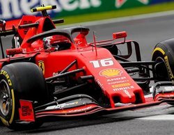 Charles Leclerc encabeza una accidentada primera sesión de Libres en Monza