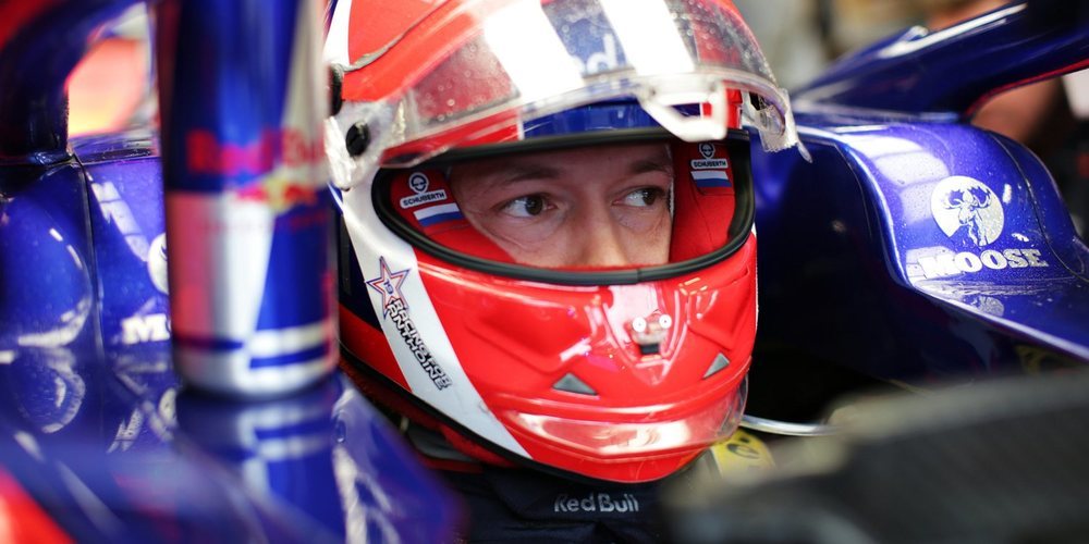 Daniil Kvyat: "Estoy satisfecho porque hemos tenido un viernes decente"