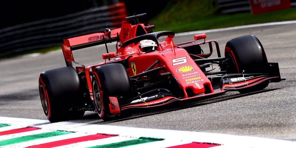 Sebastian Vettel finaliza en lo más alto de la tabla en los Libres 3 de Monza