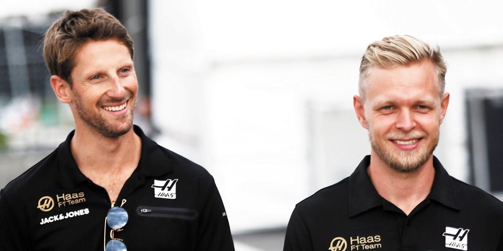 OFICIAL: Kevin Magnussen y Romain Grosjean continuarán en Haas la próxima temporada